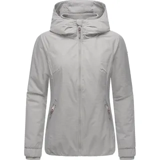 Ragwear Winterjacke "Winterjacke Dizzie Warm Rain" mit Kapuze Wasserdichte warme Damen Jacke mit Kapuze, ash
