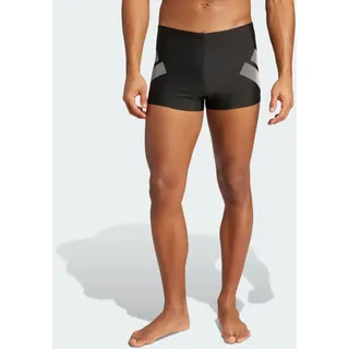 adidas Big Bars Badehose Boxer - Black - M