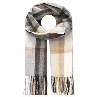 Zwillingsherz Schal »"Kariert"« mit Karo-Muster und Fransenabschlüssen