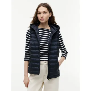 Tommy Hilfiger Global Stripe Vest mit Kapuze, blau Desert Sky), M