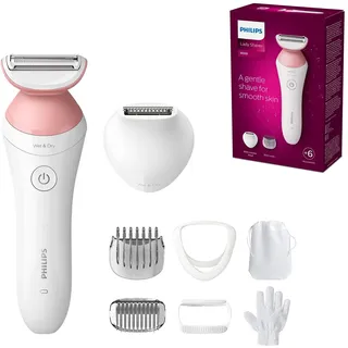 Philips Lady Shaver Series 6000 BRL146/00 Weiß/Rosa