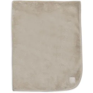 Jollein Babydecke Basic - Jersey/Sherpa - Warm Sand - 100x150cm - 100% Baumwolle - Für Kinderbett - 1.0 TOG - Oeko-TEX Zertifiziert