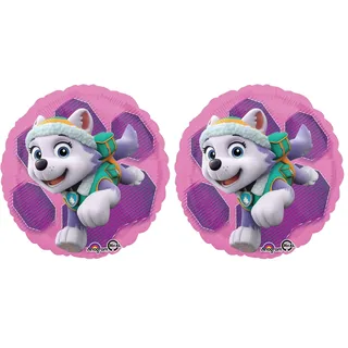 Paw Patrol Skye & Everest - Standard Circle (Packung mit 2)