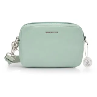 Mandarina Duck Mellow Leather Crossbody Camera Bag Iceberg Green