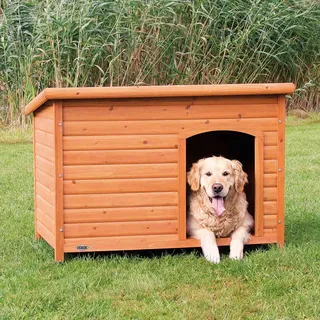 Trixie natura flat roof dog kennel L: 116 × 82 × 79 cm
