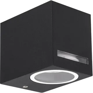 Struhm Außenwandleuchte Aluminium 8,0 cm GU10 schwarz