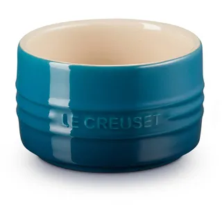 Le Creuset Stapelbares Förmchen aus Steinzeug, 200 ml, Deep Teal, 70403206420099