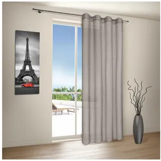 Happy Home Ibiza Ösenschal 140 x 235 cm Grau