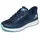 Damen-Golfschuhe Go Golf Slip-in Marineblau Weiß