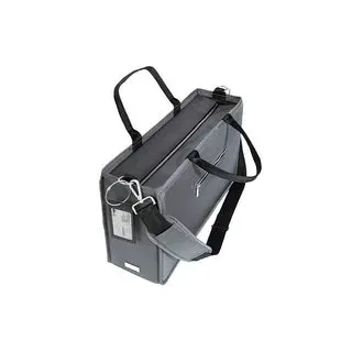 SIGEL Laptoptasche Hot Desking Bag Premium Recycling-PET dunkelgrau BA413 bis 44,0 cm (17,3 Zoll)