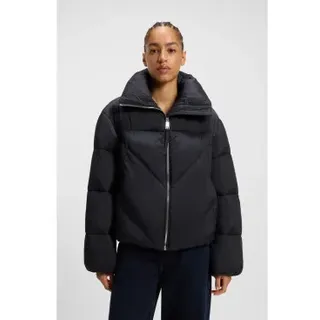 BOSS für Damen. 50548035 Padilena Wattierte Jacke marine (34), Lässig, Polyamid