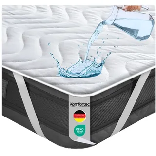 Komfortec Matratzenschoner 180 x 200 cm weiß