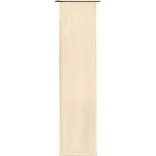 Schiebegardine WIRTH "Newbury" Gr. 1, beige, B:57cm H:145cm, Jacquard, Baumwolle, Polyester, Gardinen, Schiebegardine, Ohne Befestigungszubehör, Breite: 57 cm