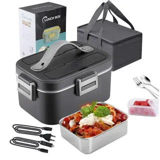Elektrische Lunchbox, Schnelles Erhitzen, Auslaufsicheres Design, 75W 1.8L