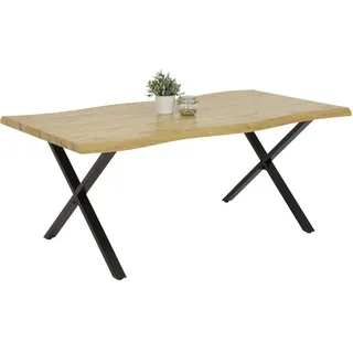 Hela Gerda 140 x 76 x 90 cm Wildeiche schwarz