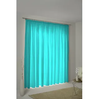Wirth WirthNatur Kräuselband 127 x 165 cm Blau/Türkis 1 Stk.