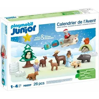 Playmobil Junior Adventskalender Schneeweihnacht 70297