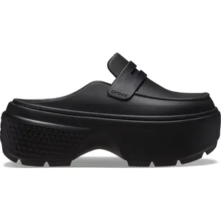 Crocs Stomp Damen Schwarz Loafers - Schwarz