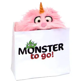 Matthies Spielprodukte GmbH & Co.KG Living Puppets Monster to go Bonsche 35 cm