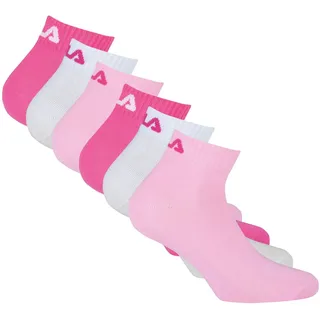 Fila Socken 6er Pack Pink 39-42