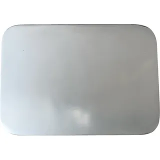 Teller Edelstahl poliert 10x8 cm