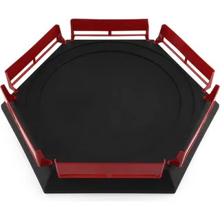 Burst Battle Top Arena abnehmbar verdickte Kampfstadion für Tops Spielzeug schwarz 215 g/7,6oz