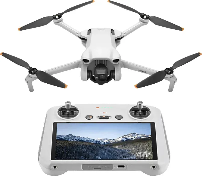 Bild von Mini 3 RC EU Drohne, Grau/Weiß