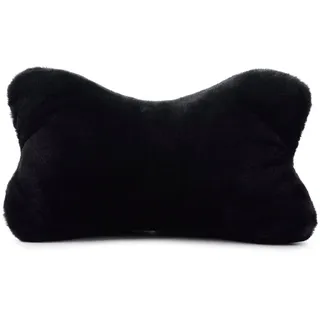 Gözze Uni Flausch Lesekissen LaPit 25 x 40 cm Schwarz