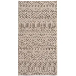 Ayyildiz Helix 2202 Kurzflorteppich 80 x 150 cm Beige