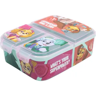 Paw Patrol Kinder Brotdose Lunchbox mit 3 Fächern & tollem Design