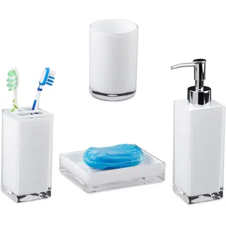 Relaxdays Badaccessoires Set