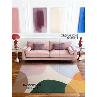Ted Baker Clarissa Wollteppich 120 x 170 cm Multifarben