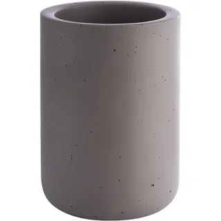 Buddy ́s Bar - Flaschenkühler „Concrete“, hochwertiger Sektkühler aus Beton, 12 x 19 cm, möbelschonende Unterseite, Innendurchmesser 10 cm, Weinkühler geeignet für 0,7 L - 1,5 L Flaschen, Beton grau