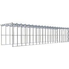 Bild Gabione, silbergrau, Maschenweite 5 cm x 10 cm