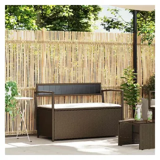 vidaXL Gartenbank 100 x 54 x 74 cm Braun