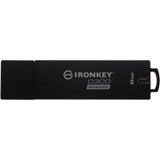 Bild IronKey D300SM 8 GB schwarz USB 3.0
