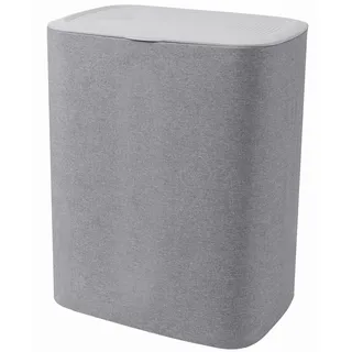 Wäschekorb aus Stoff, großes Fassungsvermögen, 90 l, mit Trennwand, 2 abnehmbare Waschbeutel mit Deckel, SVEN