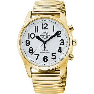 Master Time MTGA-10941-12Z Herrenuhr Sprechende Funkuhr 43mm