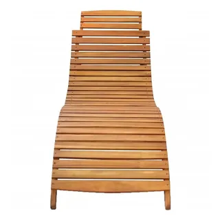 vidaXL Sonnenliege 184 x 55 x 64 cm Braun