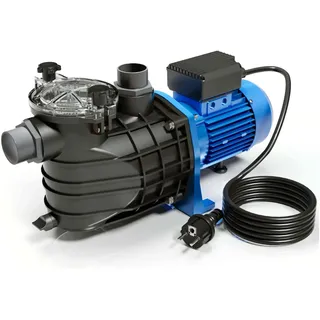 Wiltec Poolpumpe blau 26400 l/h