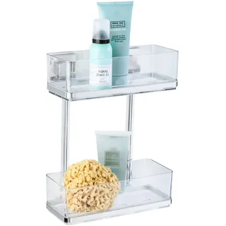 Wenko Quadro Duschregal Edelstahl, rostfrei