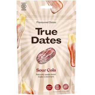 True Gum True Dates Sour Cola 100g
