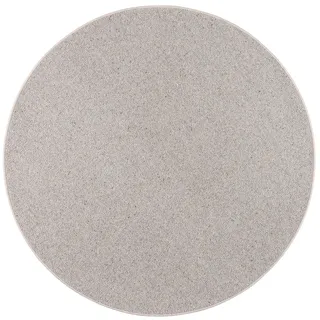 Snapstyle Berber Wollteppich Ø 100 cm Grau