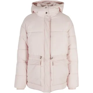 URBAN CLASSICS Waisted Steppjacke - Pink - S