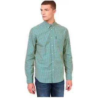 Ben Sherman Signature Gingham Langarmhemd - Yellow - L