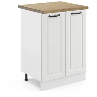 Vicco Unterschrank R-Line 60 x 81,6 x 60 cm Weiß