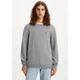 Levi's Levi's® Wollpullover »ORIGINAL Hm SWEATER« klassische Rundhalsform, grau