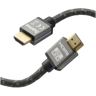 Hama Prime 8K 2 m, HDMI-Kabel — Black