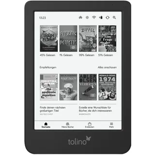 Tolino Shine (6") 2022 16 GB Schwarz