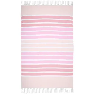 Hamamtuch EGERIA "Mai", pink, B:100cm L:178cm, Hamam Frottier, Baumwolle, Handtücher, Hamamtuch, 100x178 cm